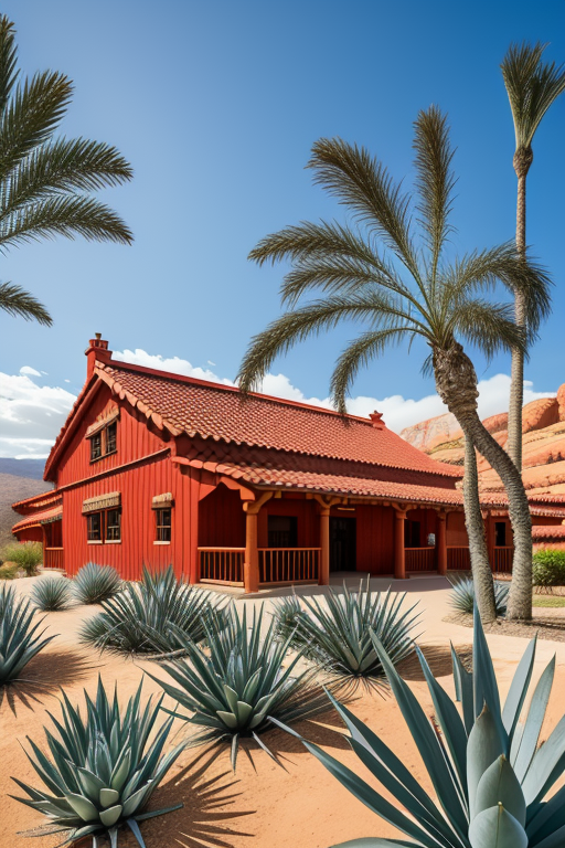 craneo pintado con agaves