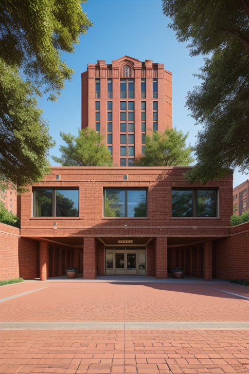 Brick building in LA