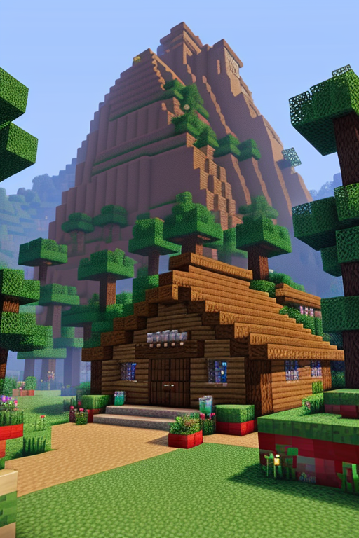 Create a village in Minecraft Java Edition 1.20 snapshot, with a Mexican style inspired by Coco, Jurassic Park and the state of Coahuila, with a jungle touch