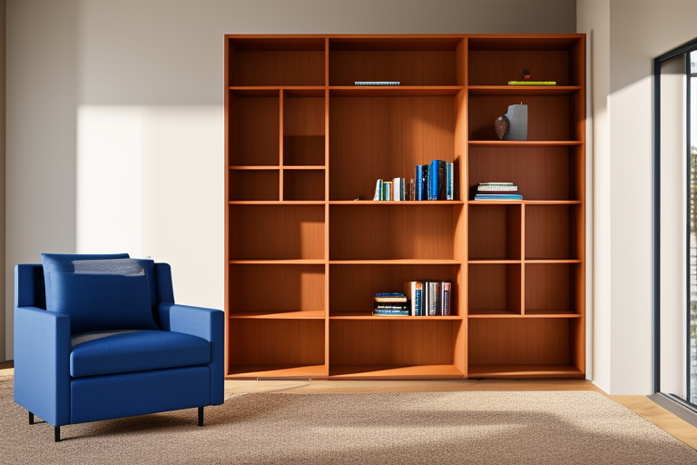 a bookcase, Modern