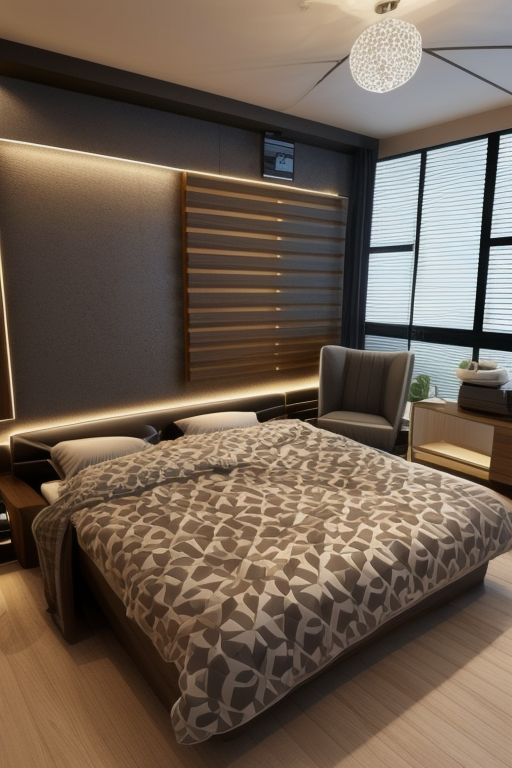 modern bedroom by ARRCC