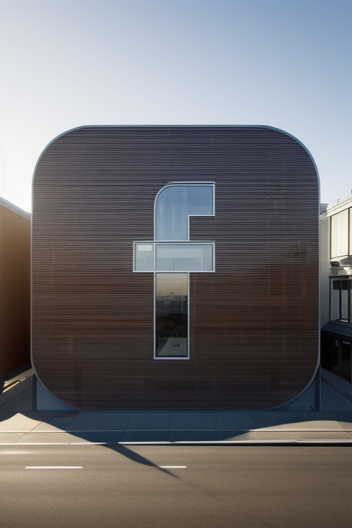 Office, designed by Renzo Piano, Bauhaus Architecture, morning, in San Francisco