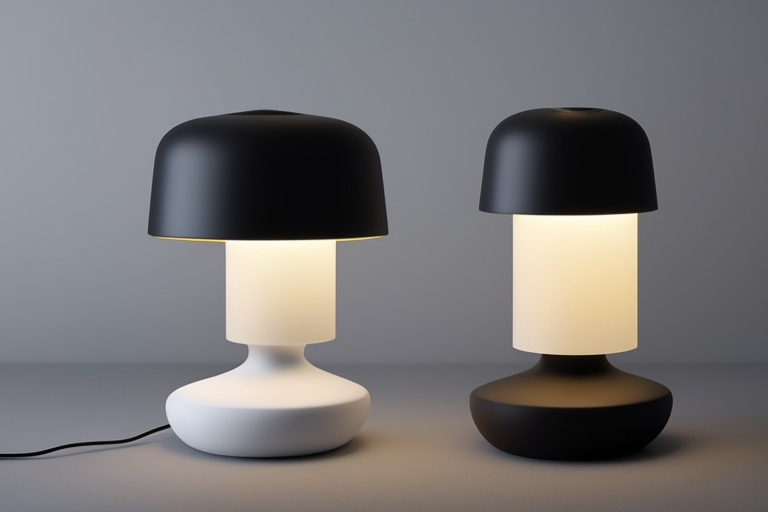 Lamp, Black