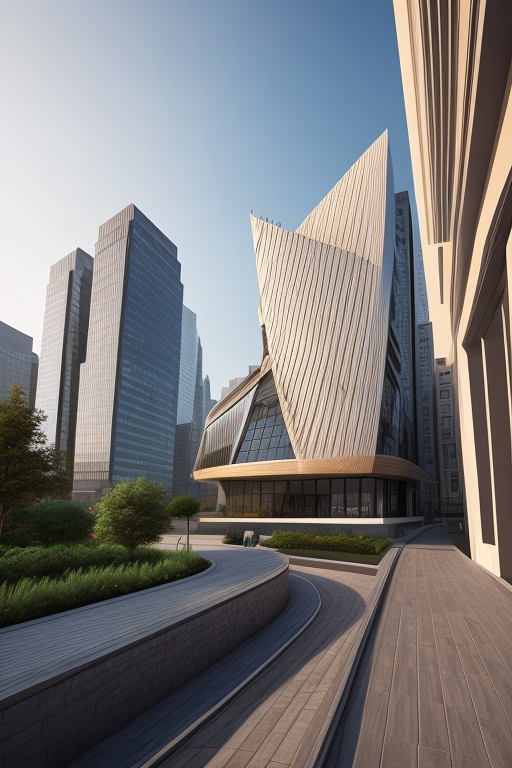 Brownstone, designed by Zaha Hadid
