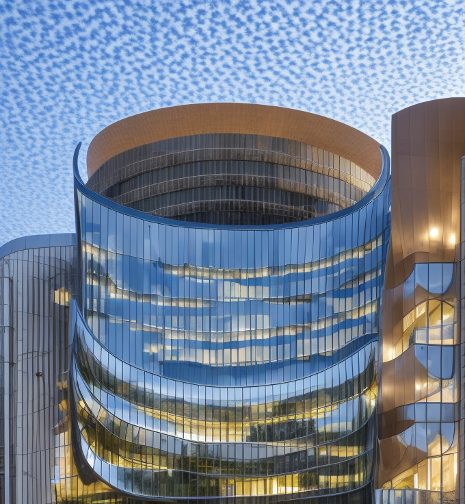 designed by Frank Gehry, School, Hospital
