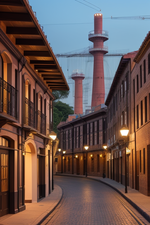 Traditional modern latin american and victorian architecture, Factory