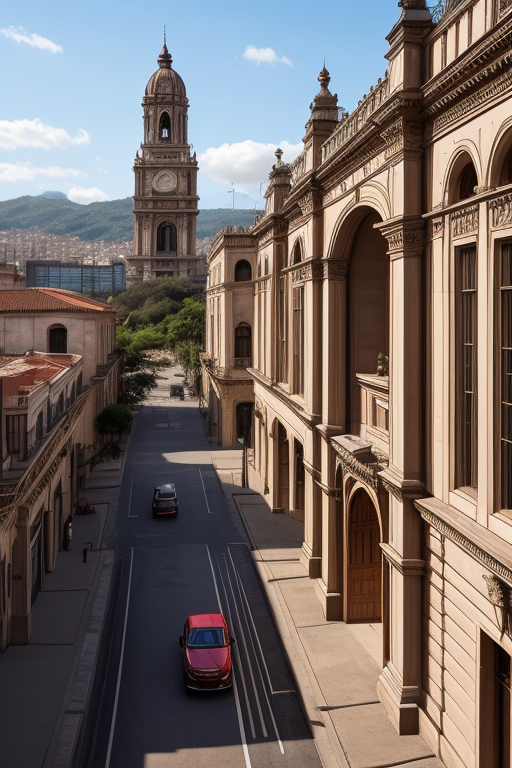 A combination of Traditional latin american and victorian architecture, Warehouse