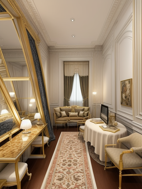 Living Room, Colonial style, classic and elegant, traditional and formal, warm colour palette, ornate detailing, crown mouldings and columns, antique furniture, fabrics, silk and velvet, a sense of timeless elegance and refinement 