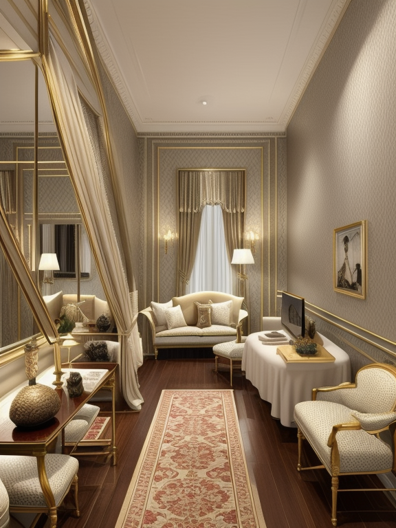 Living Room, Colonial style, classic and elegant, traditional and formal, warm colour palette, ornate detailing, crown mouldings and columns, antique furniture, fabrics, silk and velvet, a sense of timeless elegance and refinement 