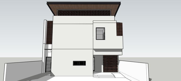 Generate a hyper-realistic render of a Contemporary and Minimalist Japanese Tropical house. The house should have a sleek and modern design, incorporating elements of Japanese architecture and tropical aesthetics. The color scheme should primarily consist of dark and wood tones to create a warm and inviting atmosphere. Pay attention to the fine details such as textures, lighting, and landscaping to bring out the realism in the render. Emphasize clean lines, minimalistic forms, and an integration of indoor and outdoor spaces to capture the essence of contemporary Japanese architecture. The tropical elements should include lush greenery, palm trees, and natural light filtering through large windows. The overall result should be a visually stunning representation that showcases the harmonious blend of contemporary design, Japanese aesthetics, and tropical ambiance, Mid Rise, Villa, designed by Tadao Ando, Japandi architecture, Japanese architecture, in the morning, in Tokyo