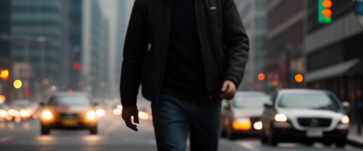 old man walking