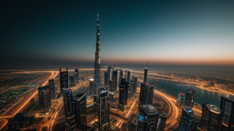 spider man sit on burj khalifa, Close up, Afternoon