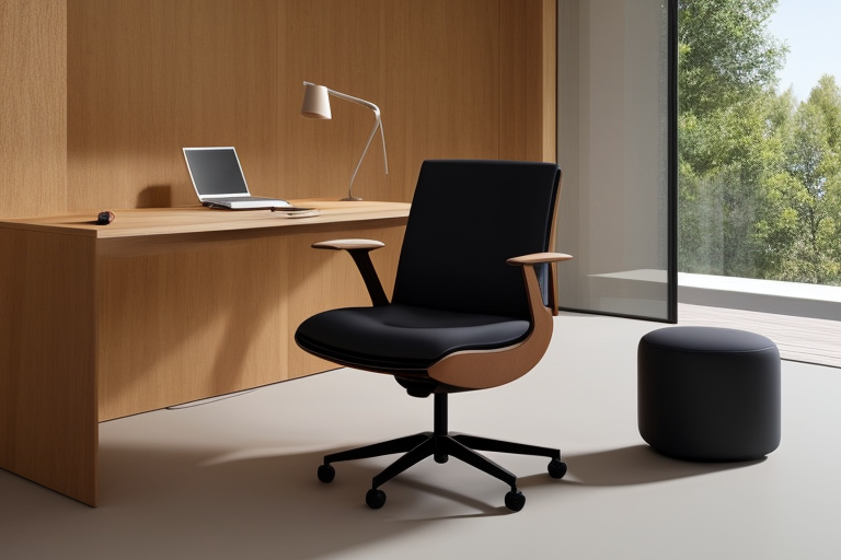 Chair, Black new 2023 design 2 seater wooden legs