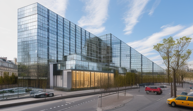 in Paris, designed by Norman Foster