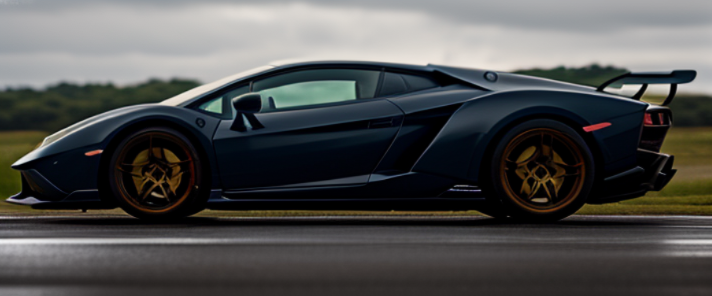 two lamborghini cars on the race 
