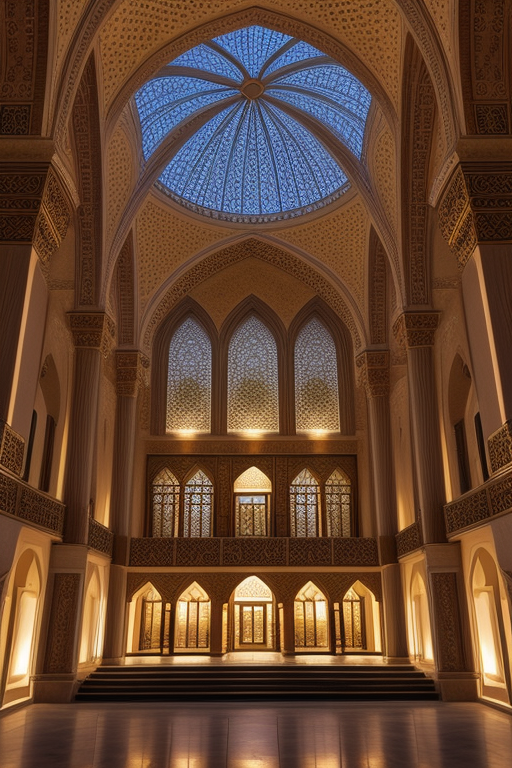 arabic design glas
