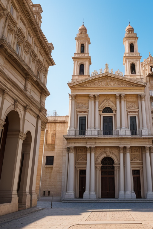 traditional latin american buildings blended with neoclassical architecture
