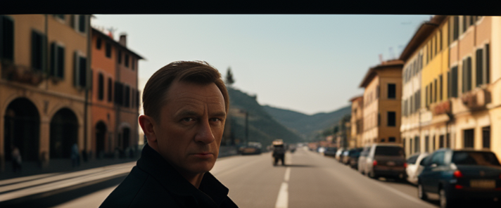 James Bond in Italy, Wide, Afternoon