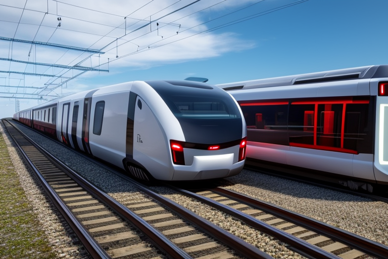 White, Car train