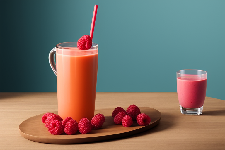 kiwi-raspberry-mango juice?