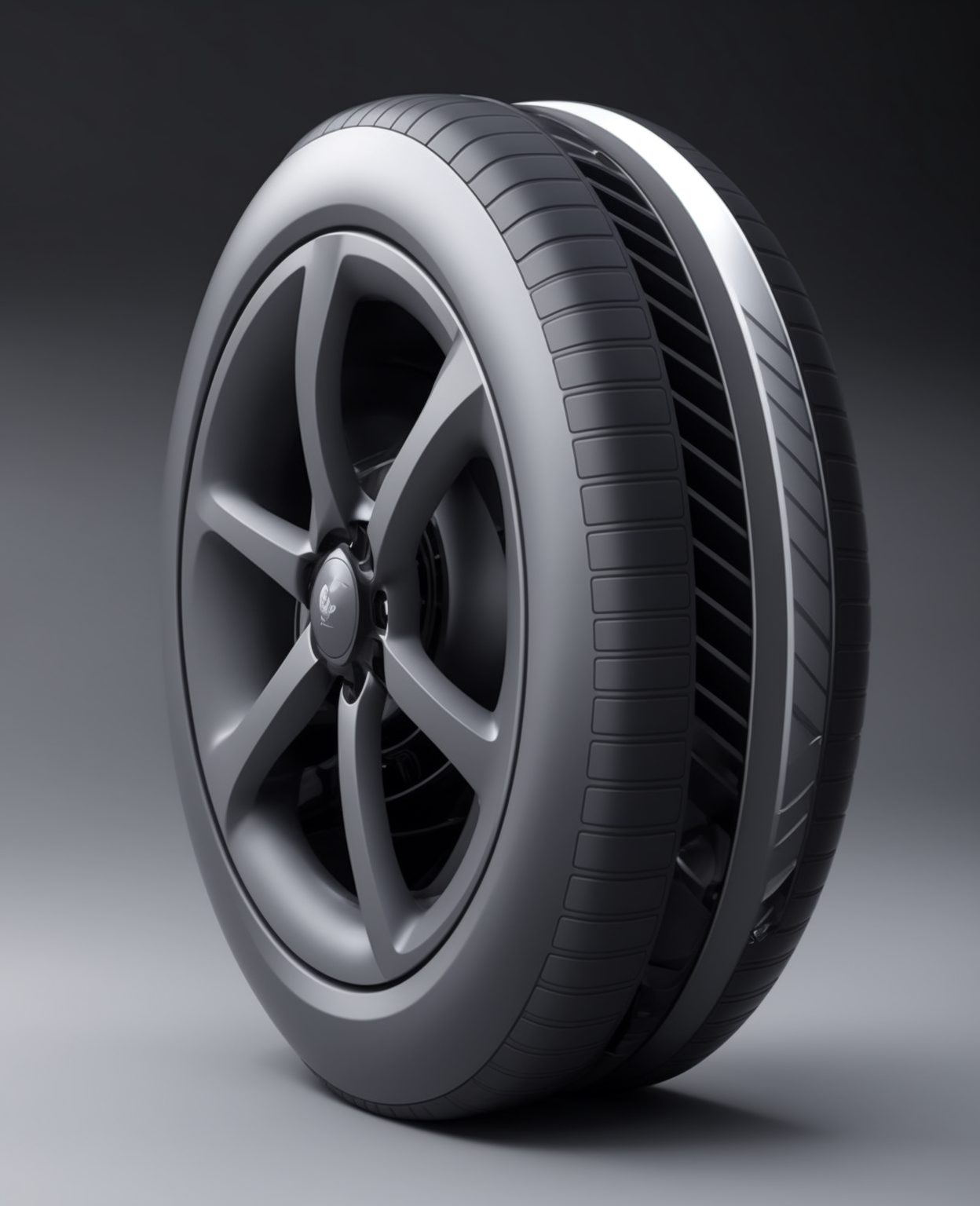 wheel as a means of transportation in heavy wetlands, Car, Gray