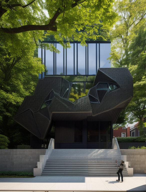 designed by Mies Van der Rohe, Townhouse