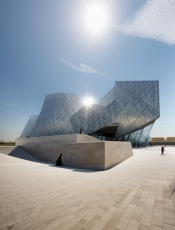 Museum, LOUVRE ABU DHABI, designed by Jean Nouvel 