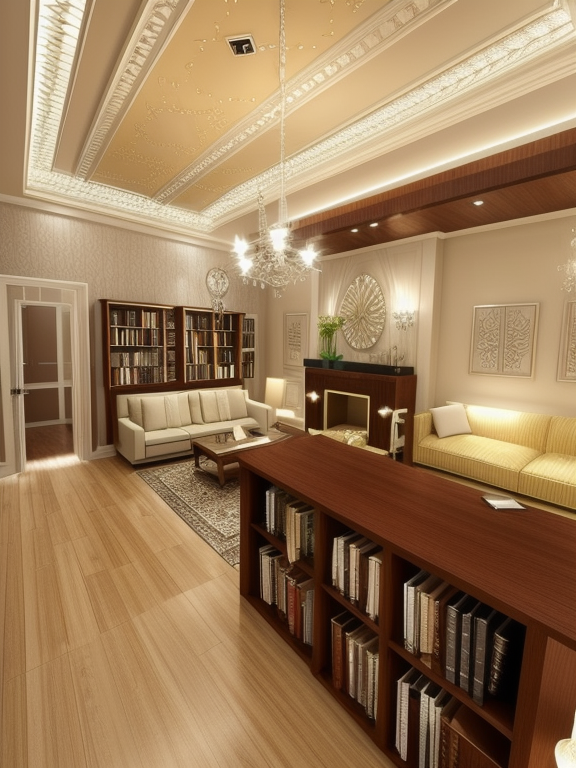 Traditional design, crown holding, emphasis on on symmetry and order, classic decor elements, chandeliers and bookcases, neutral colour schemes with pops of bold colours, jewel tones