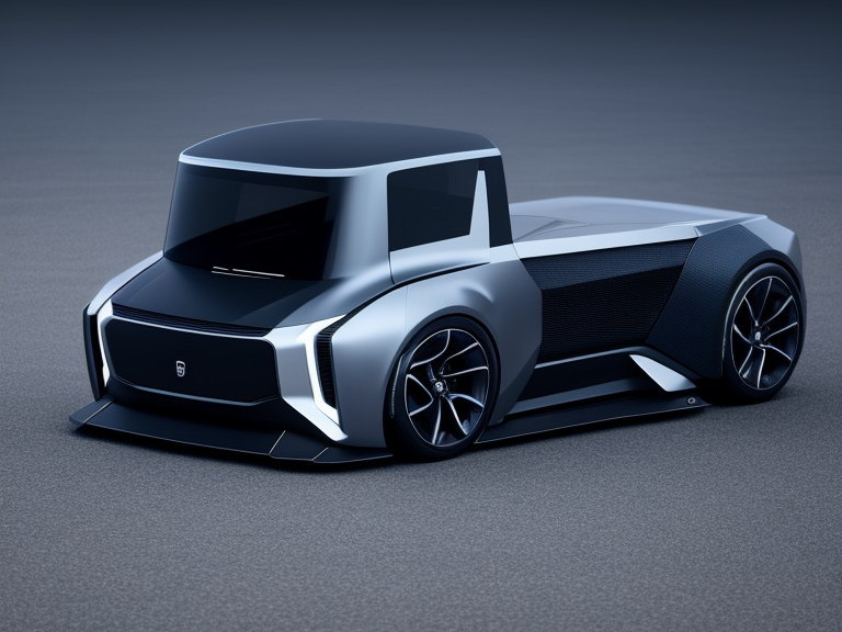 Gray, Car, realistic, render