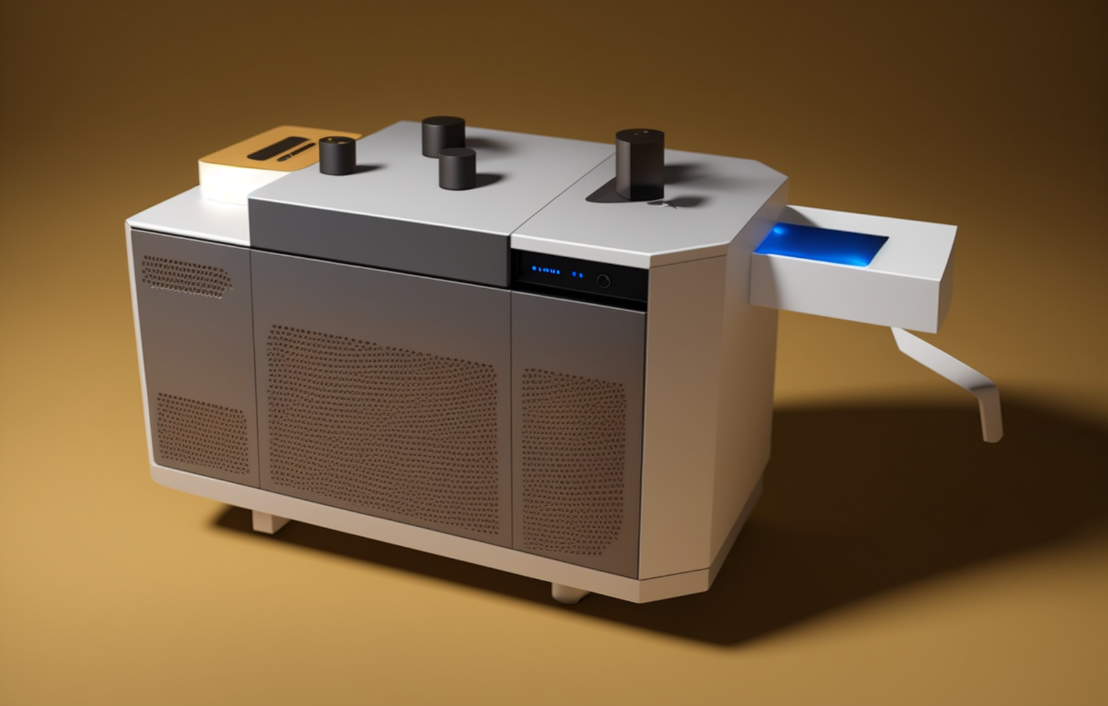 machine, minimalism style, Octane renderer, 8k