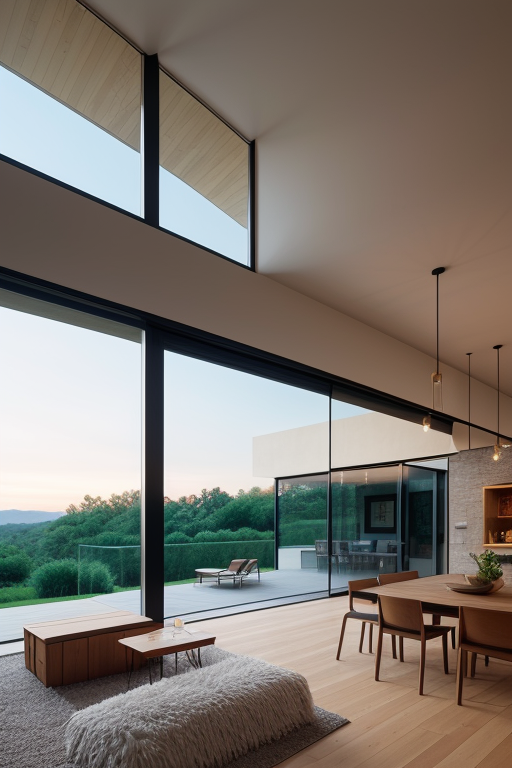 Villa, designed by Louis Kahn, Modern Architecture