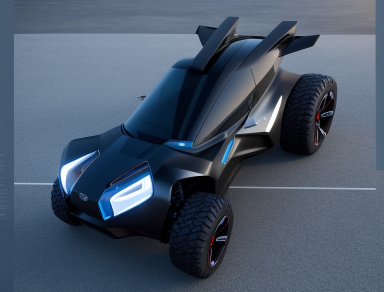 Car, Black, future, realistic. offroad, concept, movie