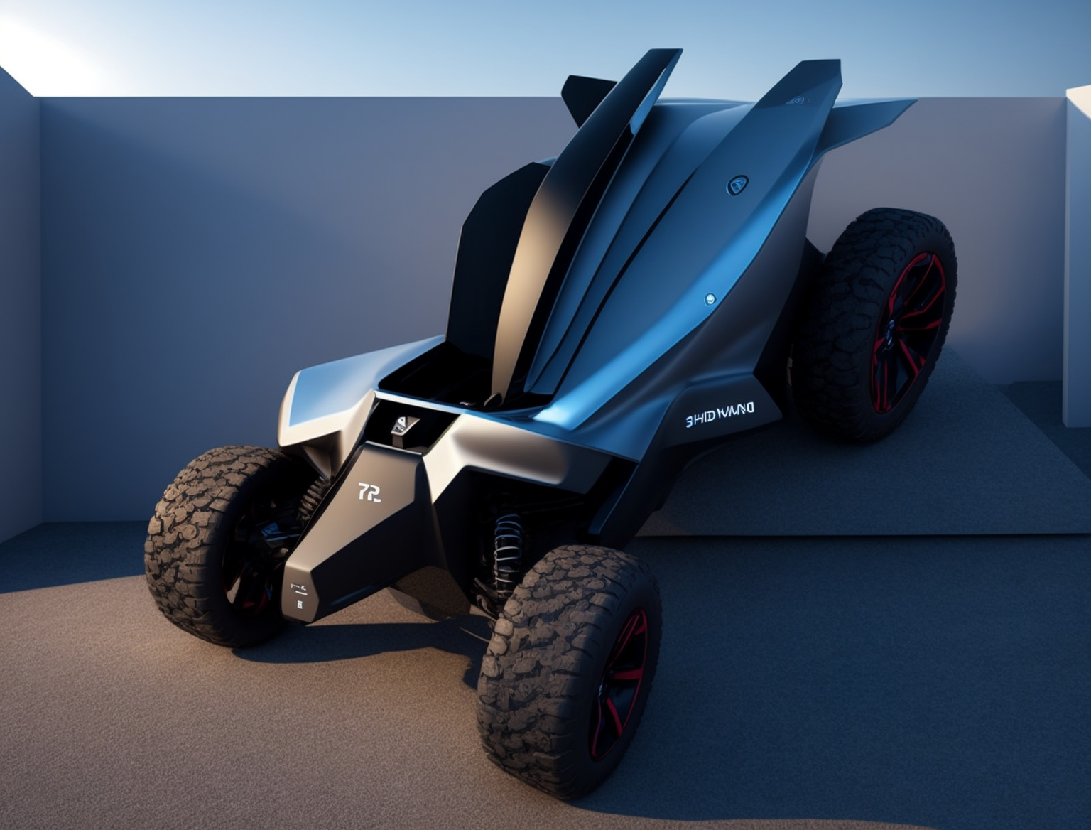 Car, Black, future, realistic. offroad, concept, movie