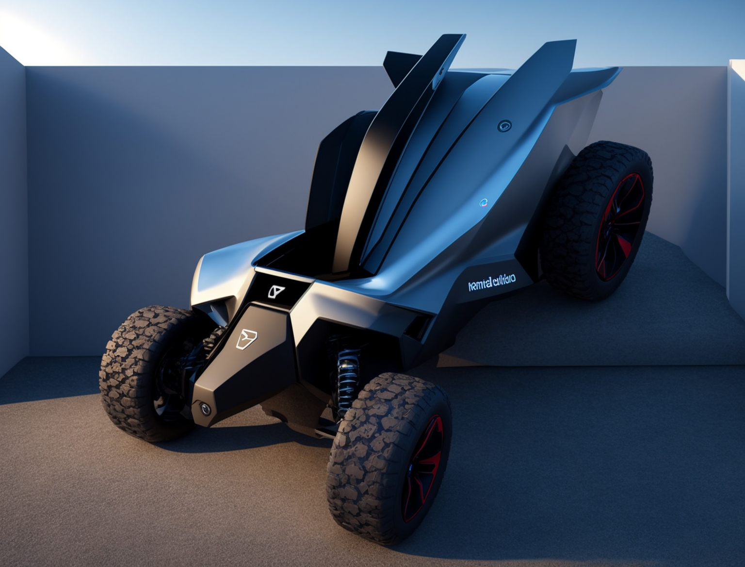 Car, Black, future, realistic. offroad, concept, movie