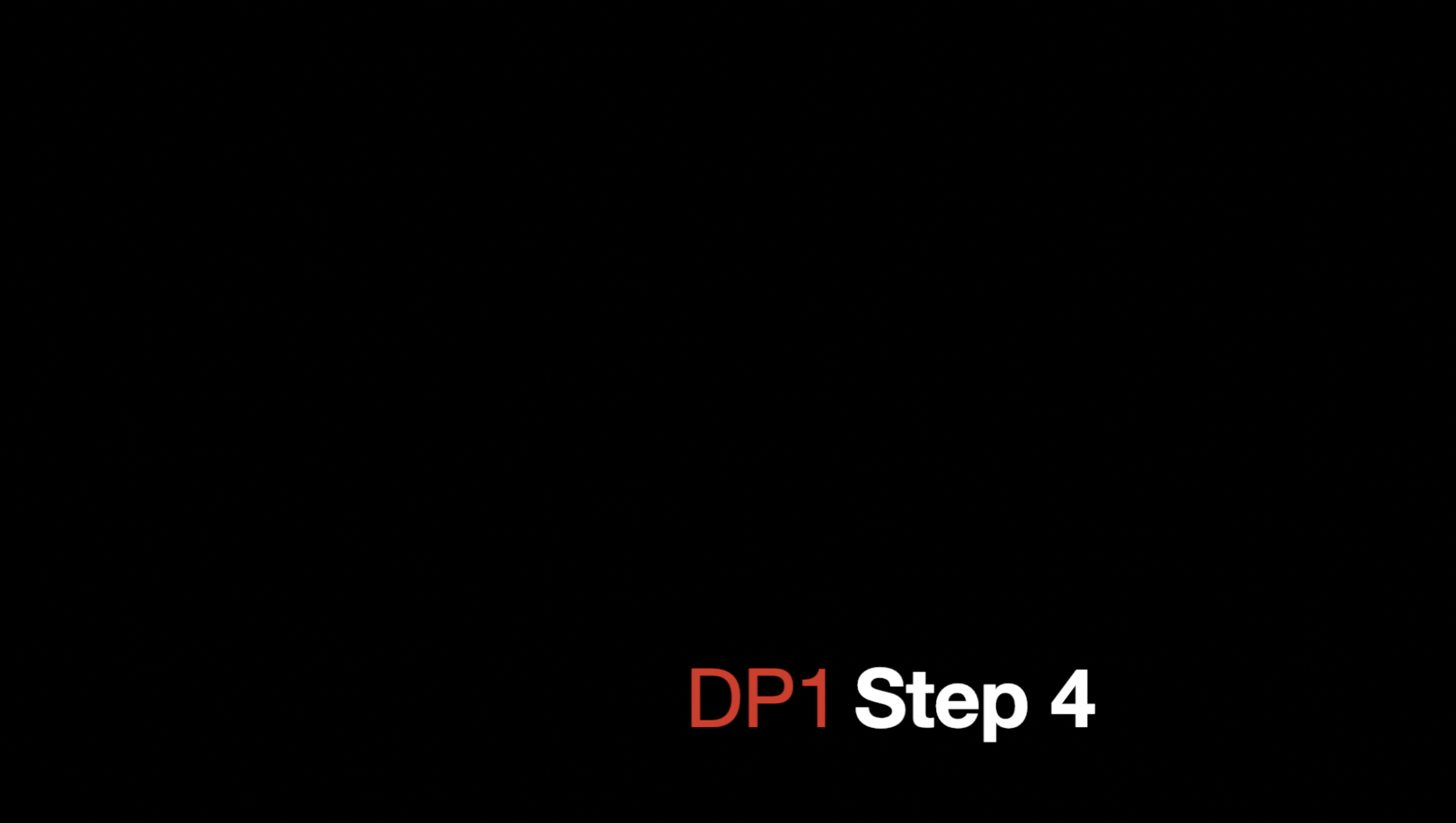 DP1 Step 4