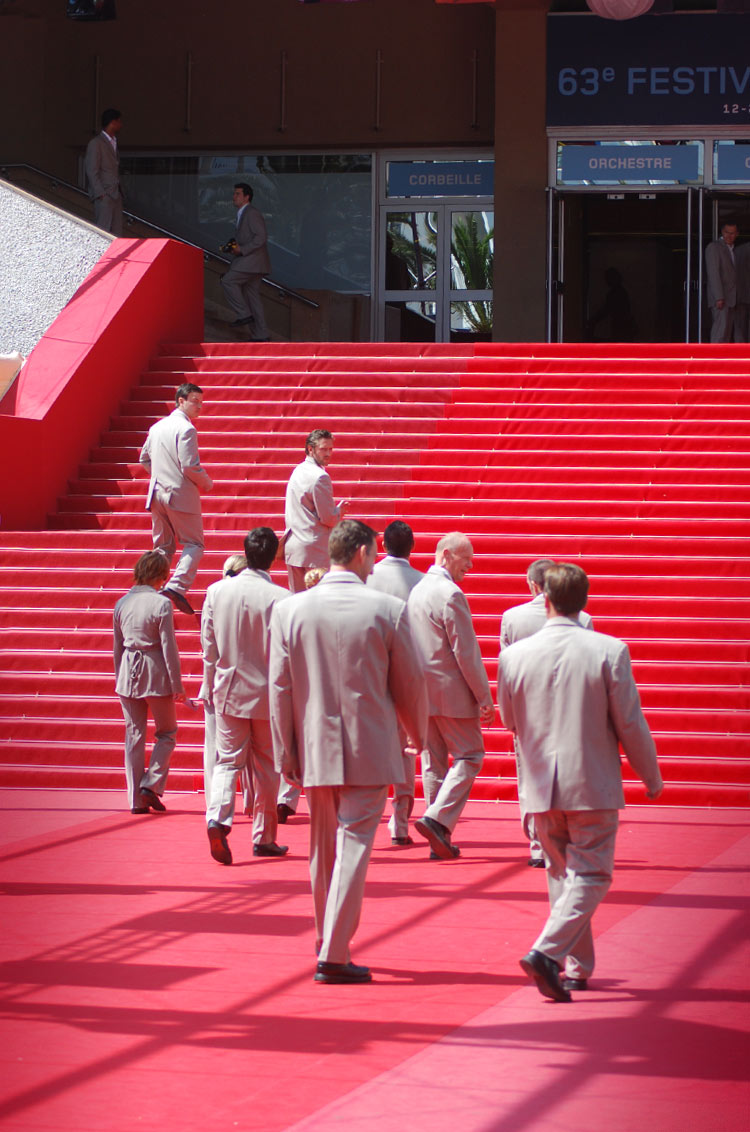 Cannes red carpet