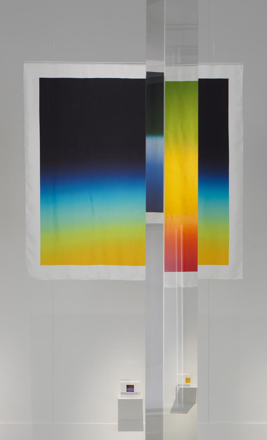 NEONSCOPE Hermès Scarfs by Hiroshi Sugimoto