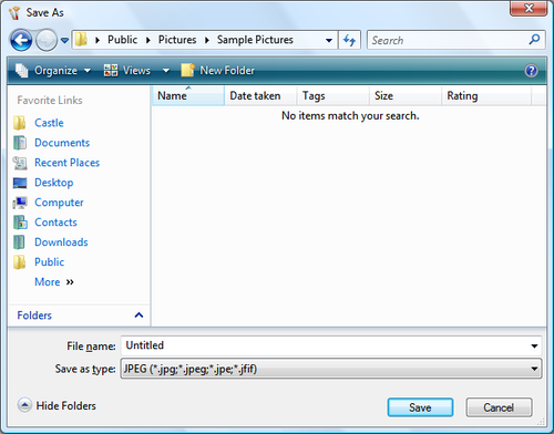 Wow Vista Public Folder