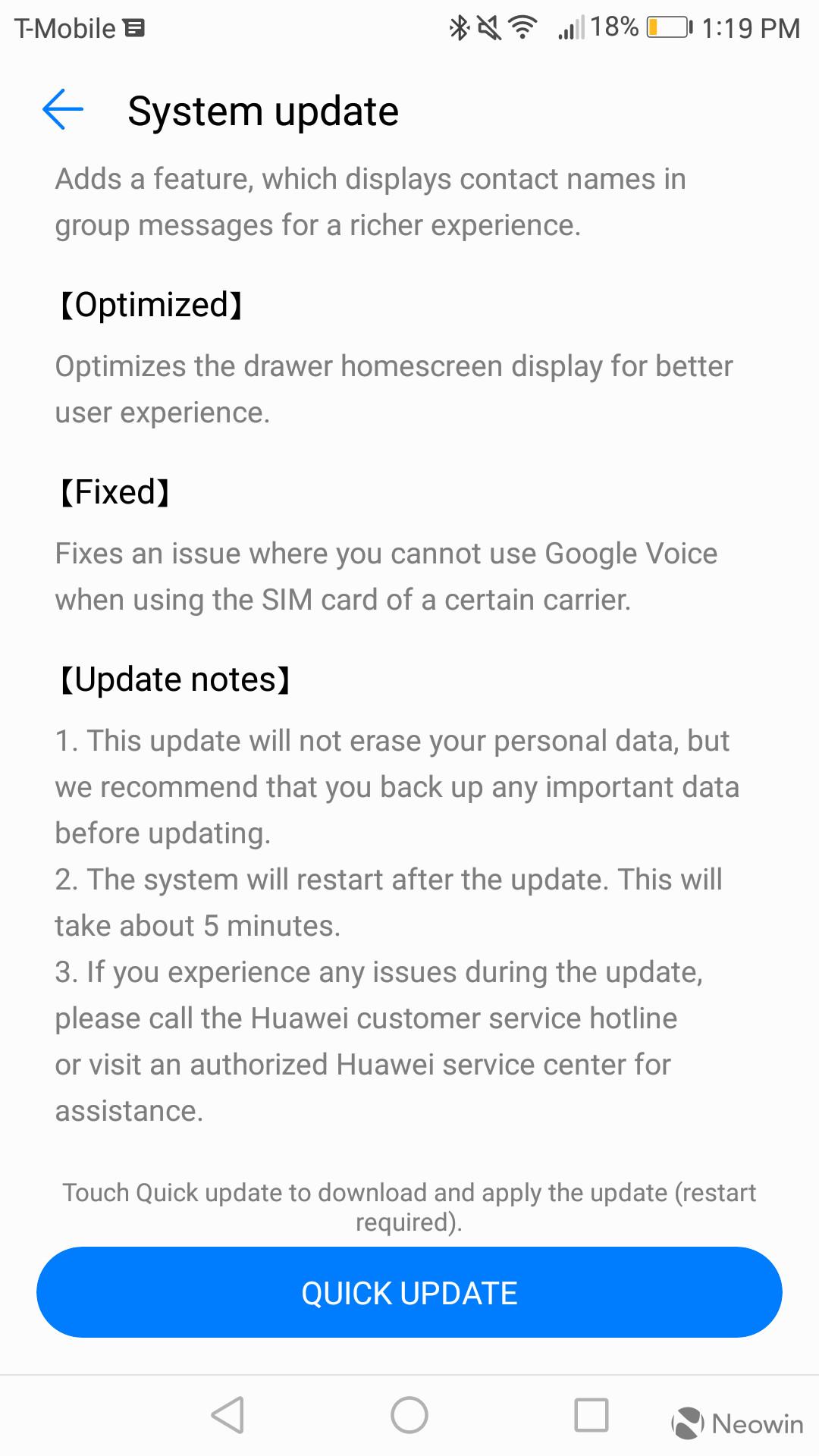 Huawei's Mate 9 receives update bringing Google Voice fix and App
