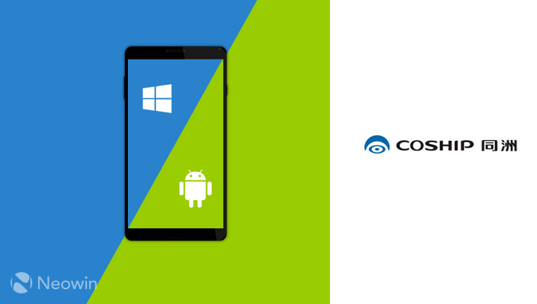 Chinese Coship Manufacturer. Working On A phone With Will booth Android And Windows 10