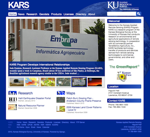 Kansas Applied Remote Sensing