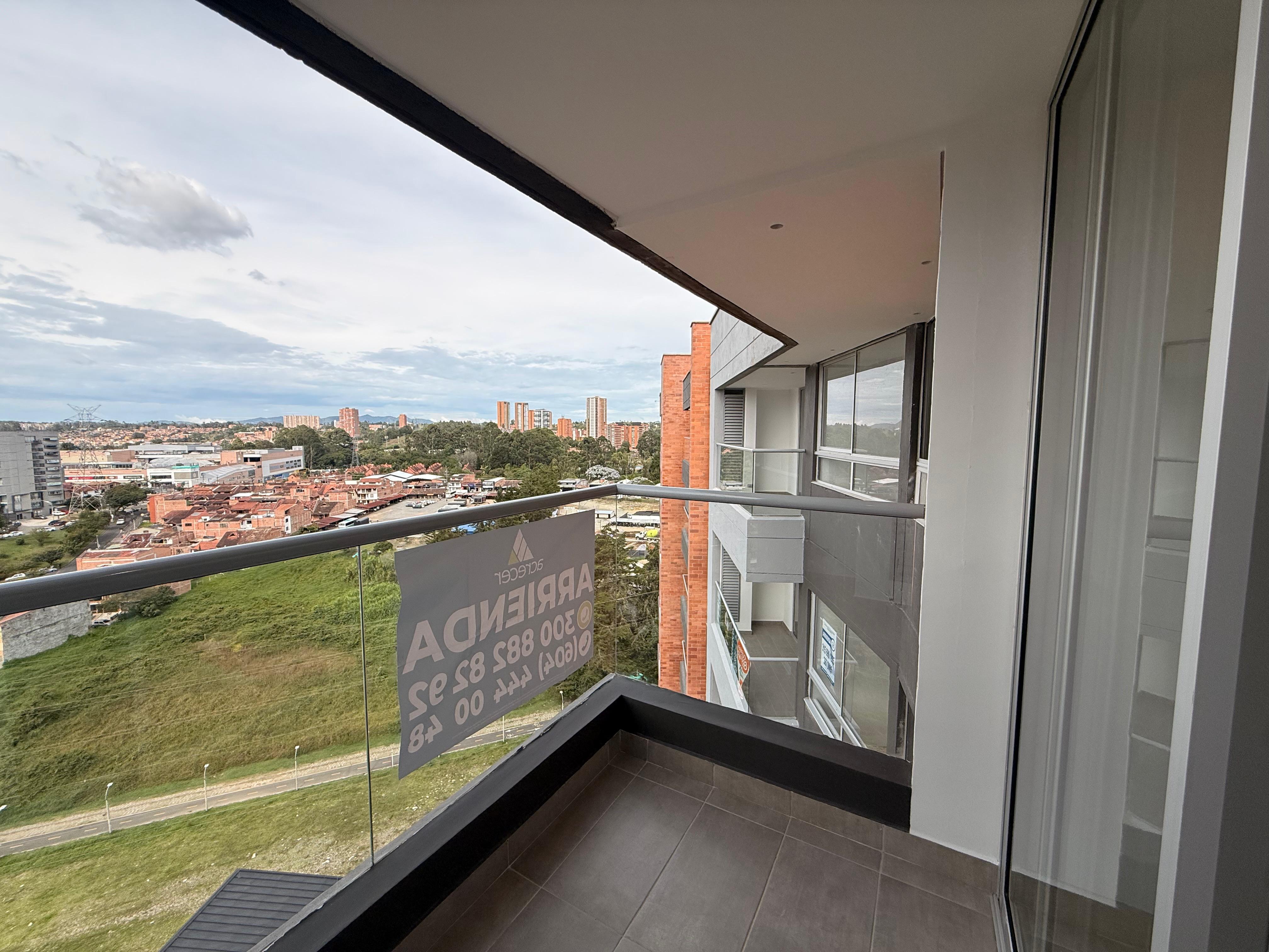 Apartaestudio en arriendo en RIONEGRO, 54 m², 1 alcoba, 1 baño