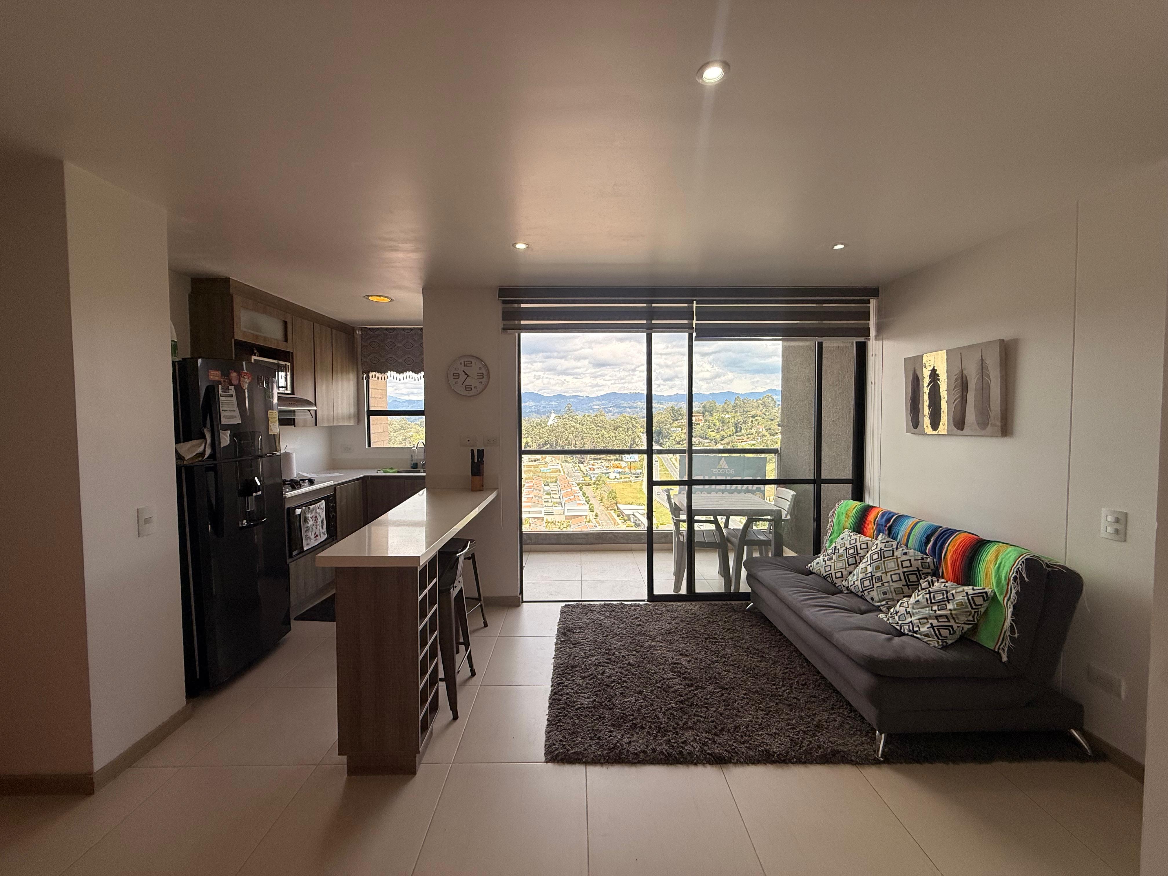 Apartamento en arriendo en RIONEGRO, 62 m², 2 alcobas, 2 baños