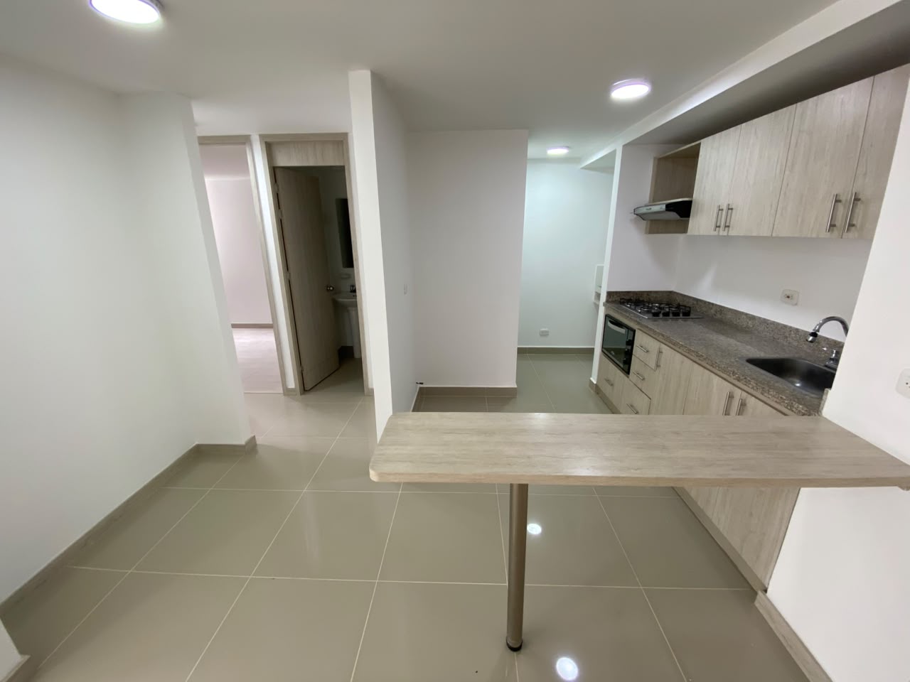 Apartamento en arriendo en CALLE LARGA, 55 m², 1 alcoba, 2 baños