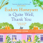 Cover Image: Eudora Honeysett is Quite Well, Thank You