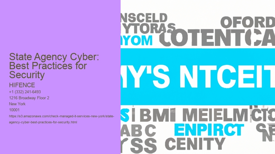 State Agency Cyber: Best Practices for Security