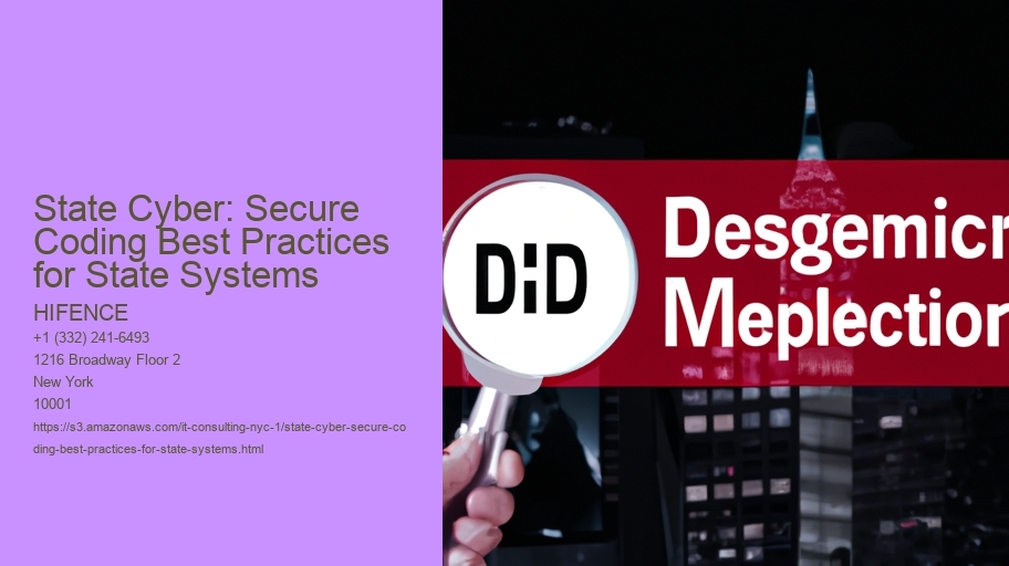 State Cyber: Secure Coding Best Practices for State Systems