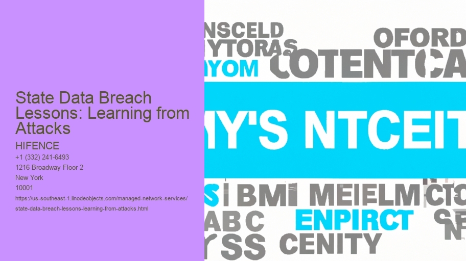 State Data Breach Lessons: Learning from Attacks