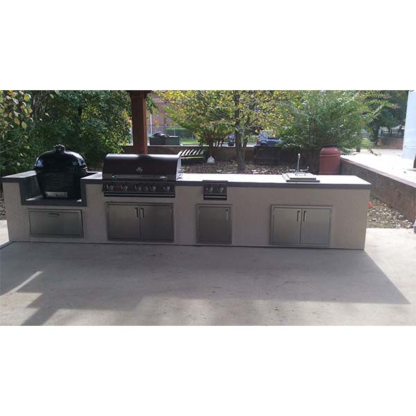 Blaze 32Inch Stainless Steel Double Access Door With Paper Towel Holder BLZAD32R