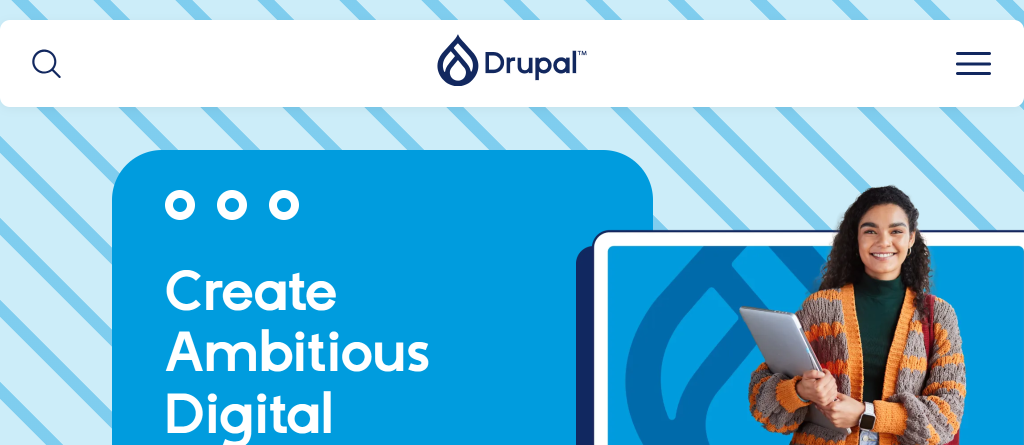 Drupal.org Website Screenshot